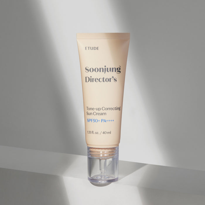 ETUDE Soon Jung Director's Tone Up Correcting Sun Cream SPF 50+ PA++++ واقي الشمس مع تفتيح فوري من ايتود