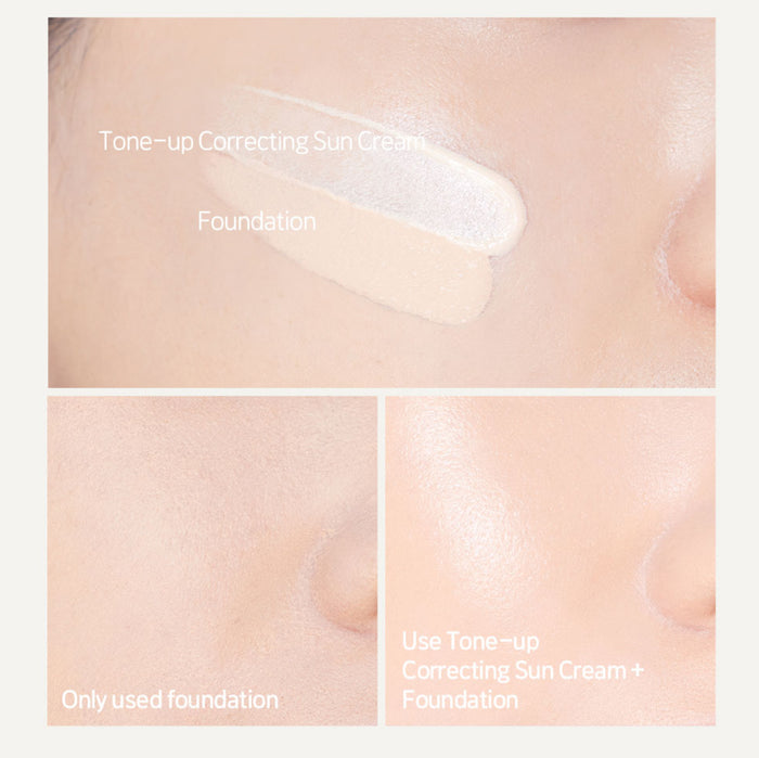 ETUDE Soon Jung Director's Tone Up Correcting Sun Cream SPF 50+ PA++++ واقي الشمس مع تفتيح فوري من ايتود