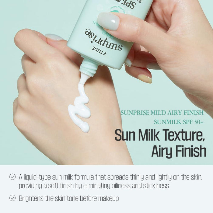 Etude Sunprise Mild Airy Finish SPF50+ PA+++ 55 mL