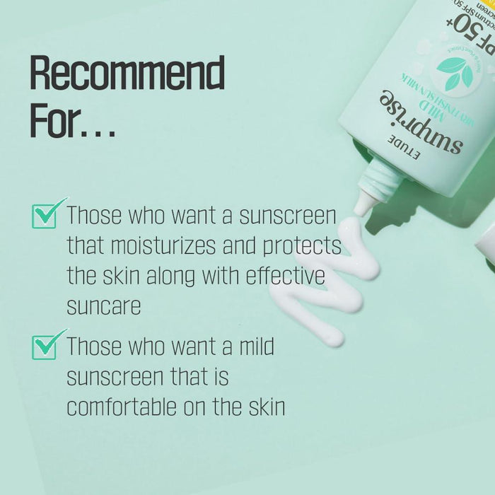 Etude Sunprise Mild Airy Finish SPF50+ PA+++ 55 mL