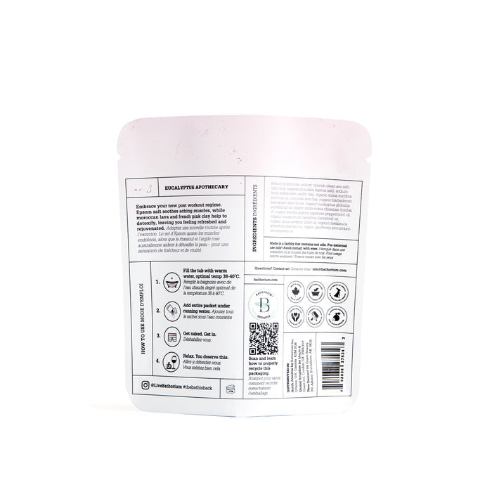 Bathorium-Eucalyptus Apothecary Crush-Body-crush-euca-120g-back-The Detox Market |