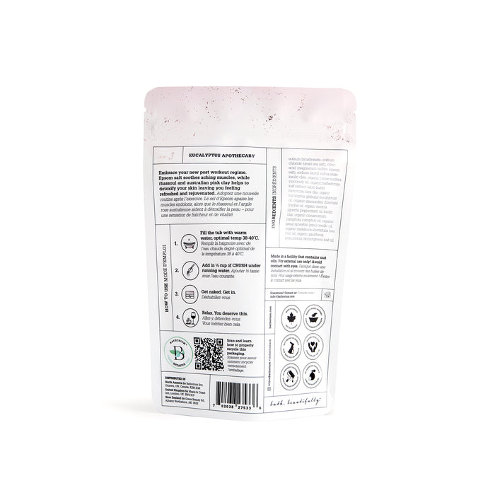 Bathorium-Eucalyptus Apothecary Crush-Body-crush-euca-600g-back-The Detox Market |