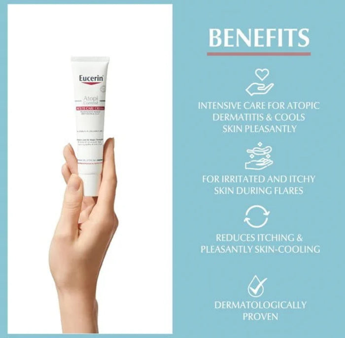 EUCERIN ATOPICONTROL INTENSIVE CALMING CREAM كريم مهدئ و مرمم من يوسرين