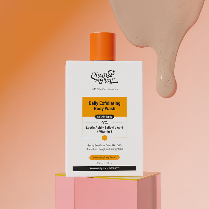 Exfoliating Body Wash with 1% Lactic Acid & 2% Salicylic Acid - 236 ml