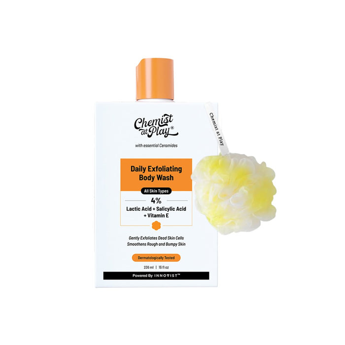 Exfoliating Body Wash with 1% Lactic Acid & 2% Salicylic Acid - 236 ml