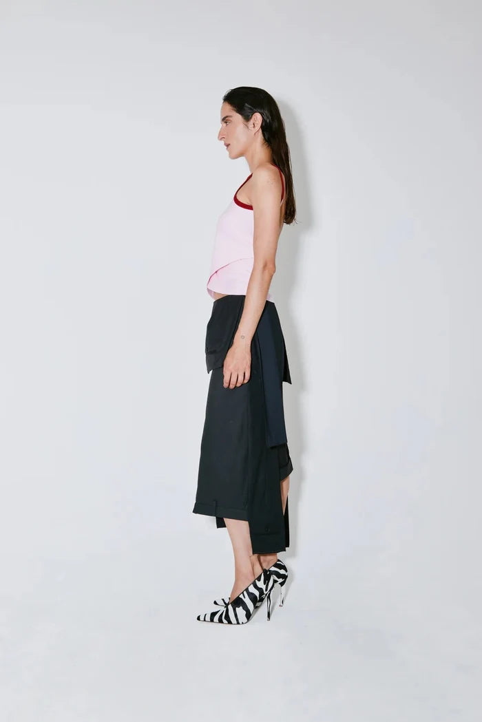 Façon Jacmin - Timothee Marcel Top - Light Pink/ Red - Tops - 61091000