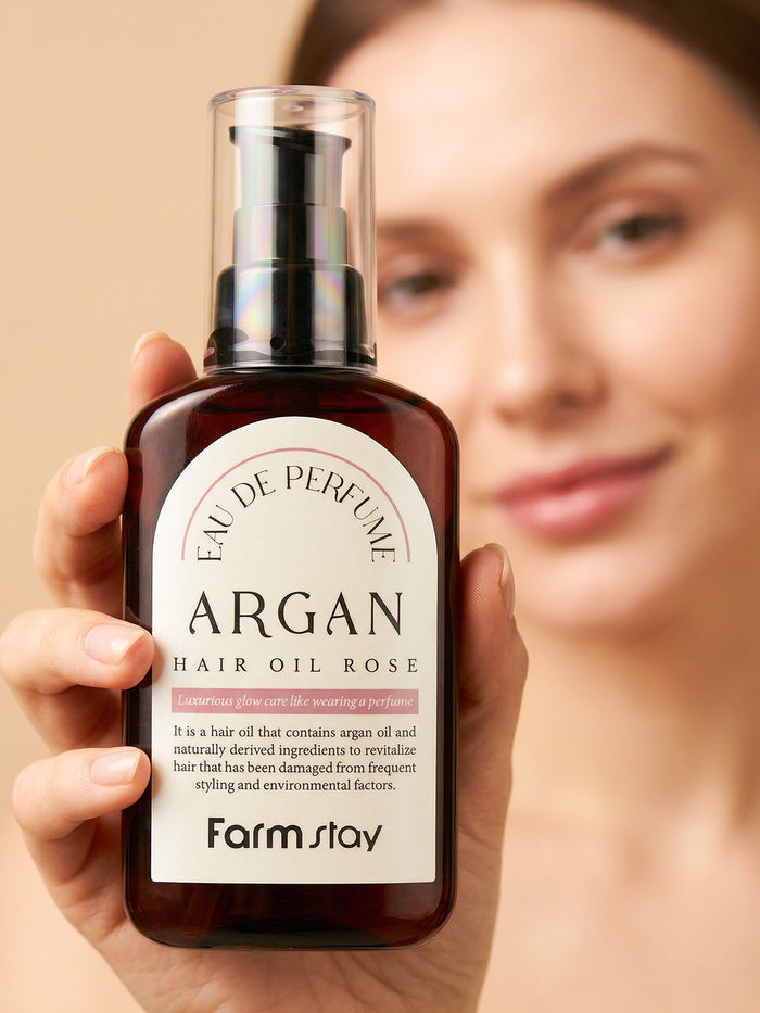 Farmstay Eau De Perfume Argan Hair Oil White Musk