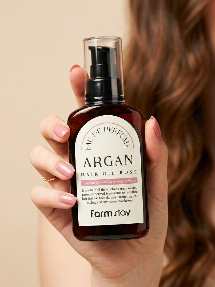 Farmstay Eau De Perfume Argan Hair Oil White Musk