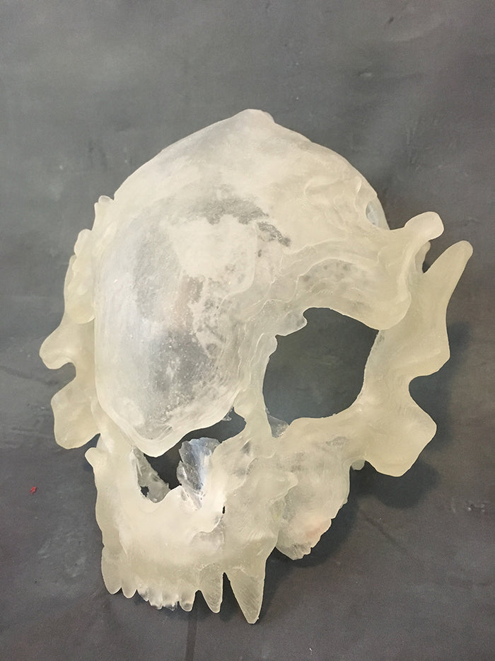 FATALIS HELM BLANK-CLEAR CAST