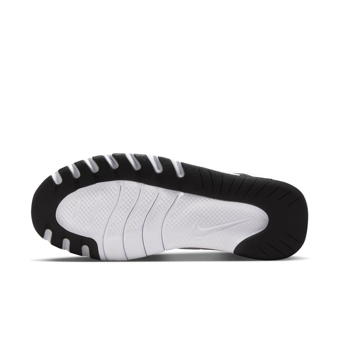 Women's sneaker outsole, white traction pods with black rubber tread
