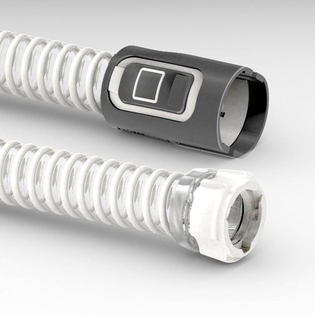 A lightweight, flexible CPAP tube with simple connectors for AirMini CPAP Machines.