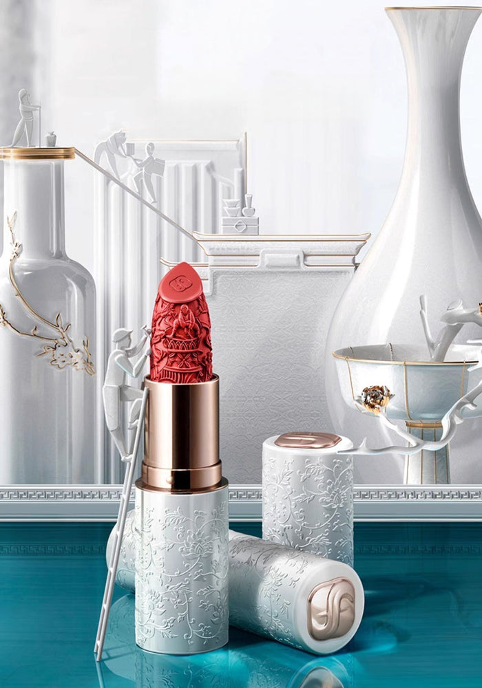 Florasis Porcelain Silky Matte Lipstick T4896