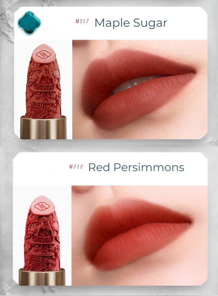 Florasis Porcelain Silky Matte Lipstick T4896