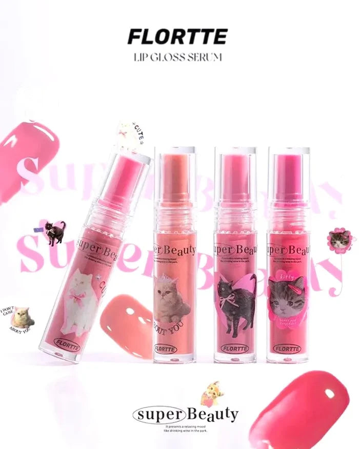 FLORTTE - I Am Super Beauty Lip Gloss Serum #07 Iced Tea