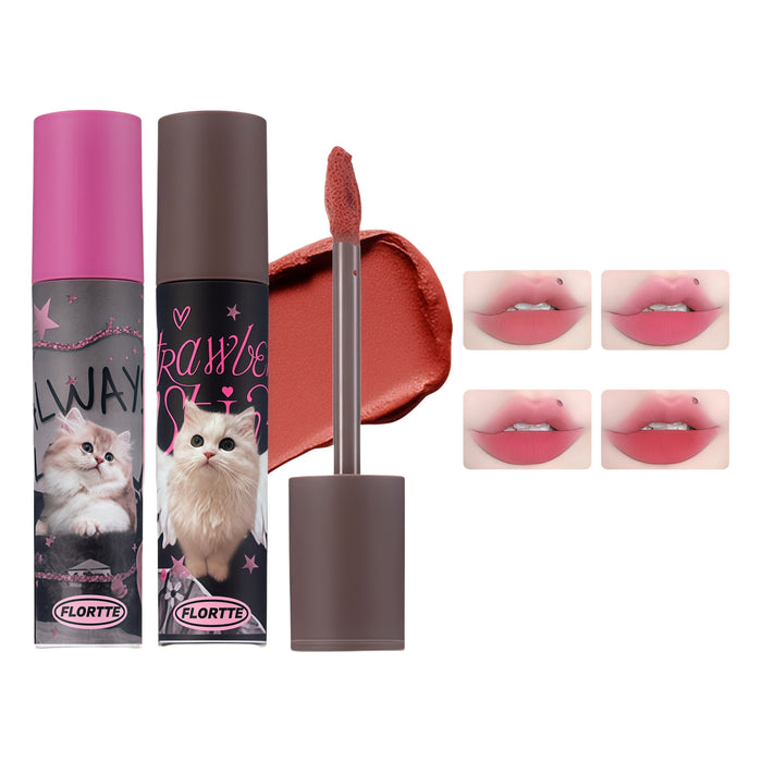 FLORTTE Milk Cake Velvet Matte Lip Glaze T5878