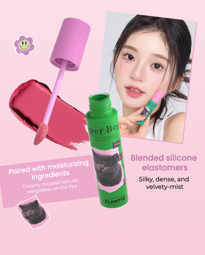 FLORTTE Milk Cake Velvet Matte Lip Glaze T5878
