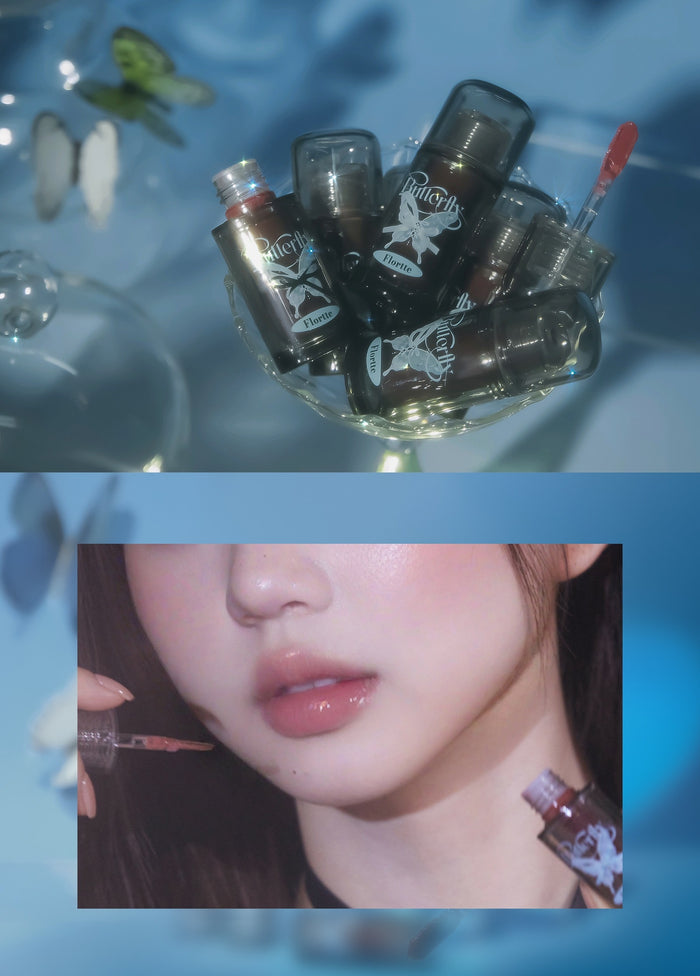 FLORTTE Twin Butterfly Collection Glossy Lip Gloss T5885