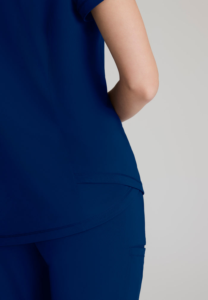 Flow Knit Top - Navy - Grey's Anatomy Scrubs
