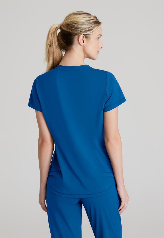 Flow Knit Top - New Royal - Grey's Anatomy Scrubs