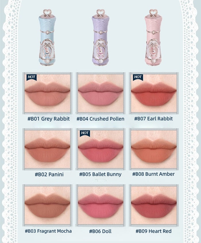 Flower Knows Bunny Garden Collection Velvet Matte Cloud Lip Cream T5904