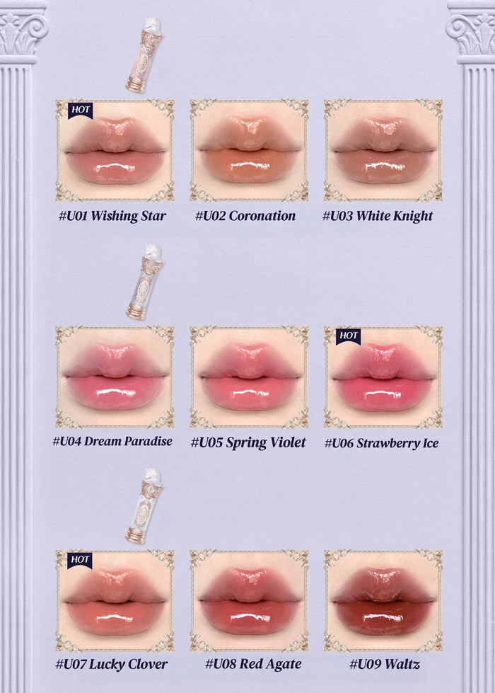 Flower Knows Unicorn Collection Moist Glossy Lipstick T5900