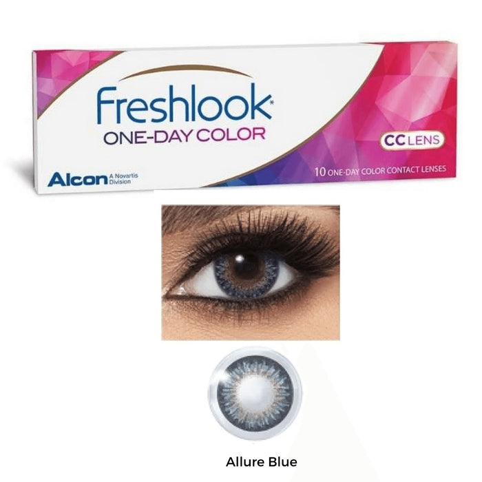 Freshlook CC Lens 10 One Day Color Allure Blue - The Bhandari Co.