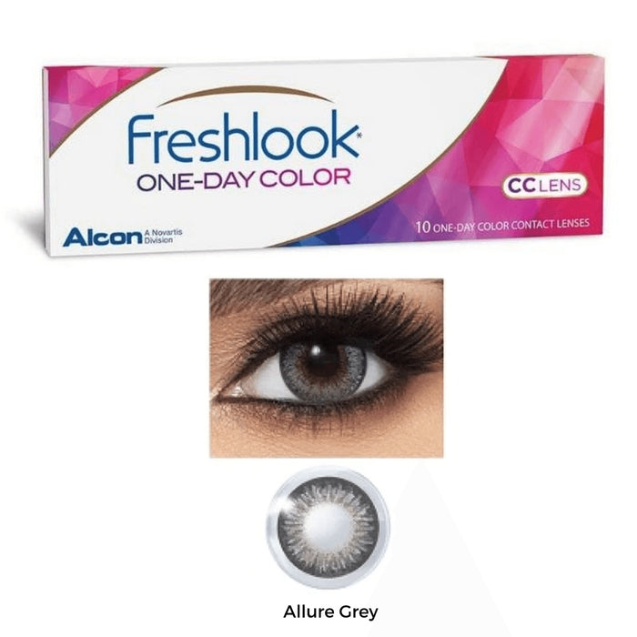 Freshlook CC Lens 10 One Day Color Allure Grey - The Bhandari Co.