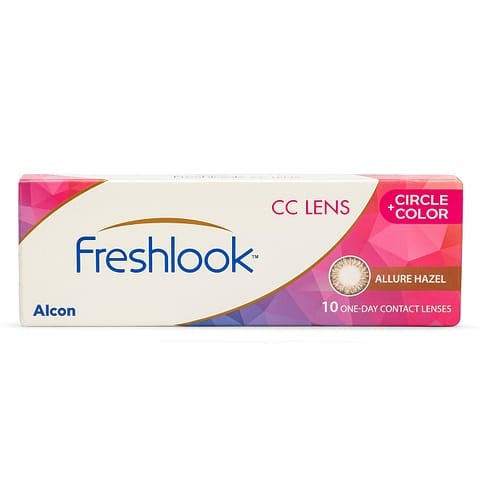 Freshlook CC Lens 10 One Day Color Allure Hazel - The Bhandari Co.