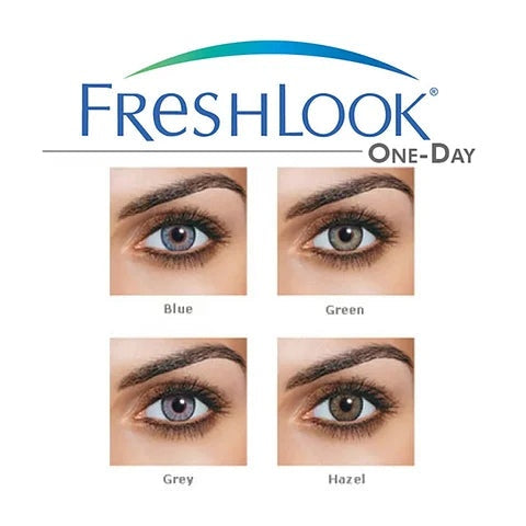 Freshlook One Day Color 5 pair per Box Green - The Bhandari Co.