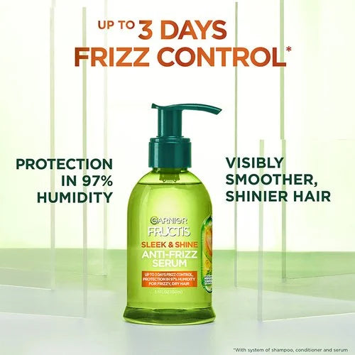 GARNIER FRUCTIS Sleek & Shine Anti-Frizz Serum سيروم الشعر بالارغان من غارنييه