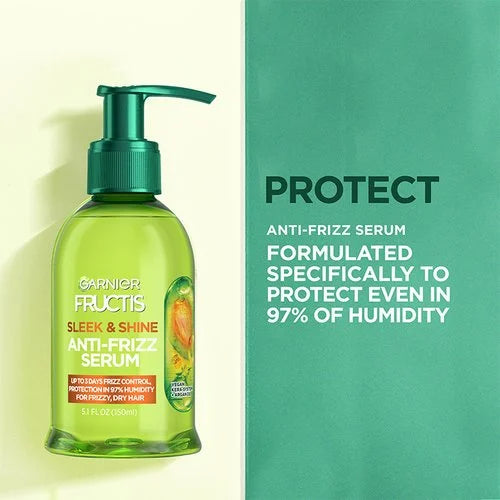 GARNIER FRUCTIS Sleek & Shine Anti-Frizz Serum سيروم الشعر بالارغان من غارنييه