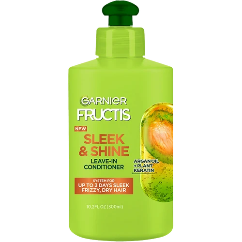 Garnier Fructis Sleek & Shine Intense Smooth Leave-In Conditioner كريم التكييف بدون شطف من كارنييه