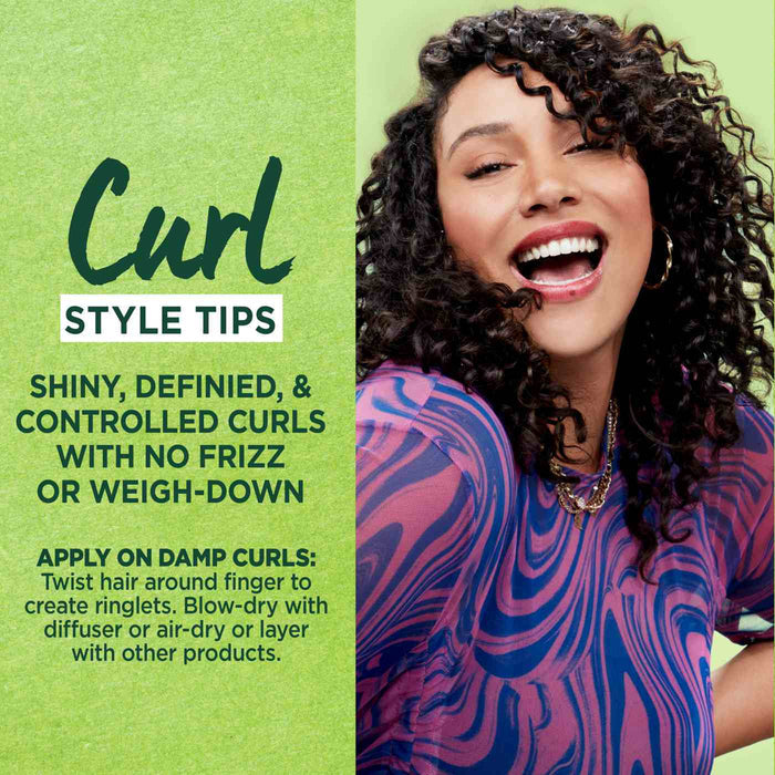 GARNIER Fructis Style Curl Shape Defining Spray Gel with Coconut Water  غارنييه سبراي جل لتحديد تموجات الشعر بماء جوز الهند