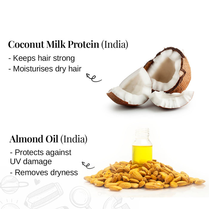 Gentle Cleansing Kids Shampoo With Almond Oil & Coconut Milk Protein- 250 ml