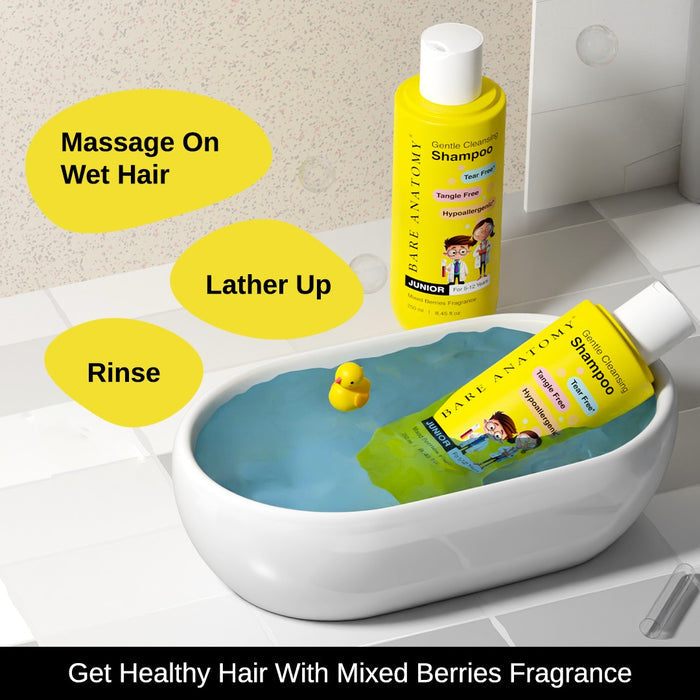 Gentle Cleansing Kids Shampoo With Almond Oil & Coconut Milk Protein- 250 ml