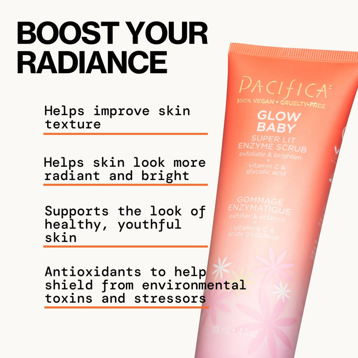 Glow Baby Super Lit Enzyme Scrub - Pacifica