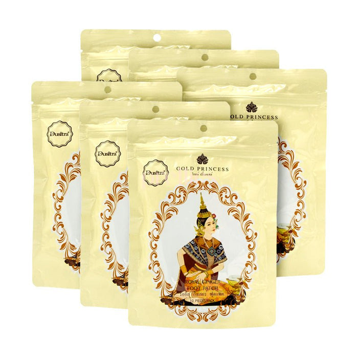 Gold Princess Gold Princess Royal Detoxification Foot Patch - Ginger (10/pack) x6packs