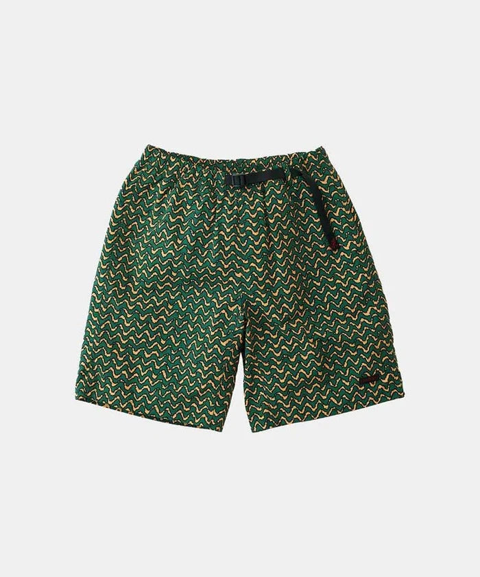 Gramicci - Nylon Packable G-Short - Zig Zag Orange-Pantalons et Shorts-G4SM-P146