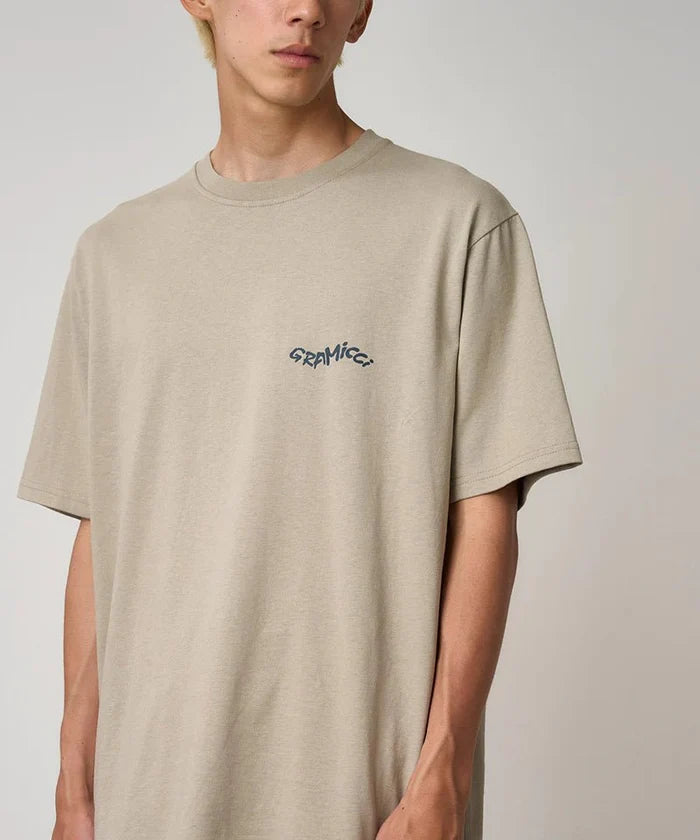 Gramicci – Gecko Tee – Beige - T-shirts - G5FU-T133-BEIGE-M