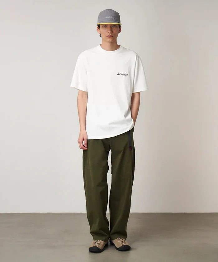 Gramicci – Ice Axe Tee – White - T-shirts - G5FU-T083-WHITE-M
