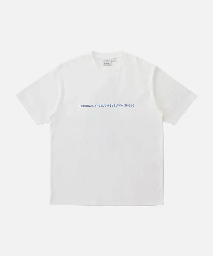 Gramicci – Stonemasters Tee – Blanc - T-shirts - G5FU-T086-WHITE-M