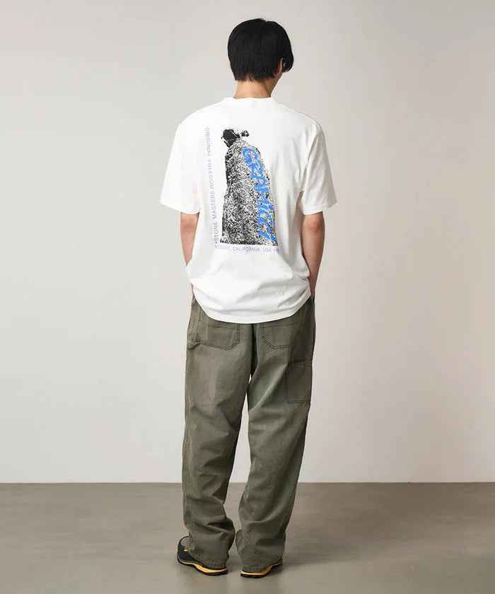 Gramicci – Stonemasters Tee – Blanc - T-shirts - G5FU-T086-WHITE-M