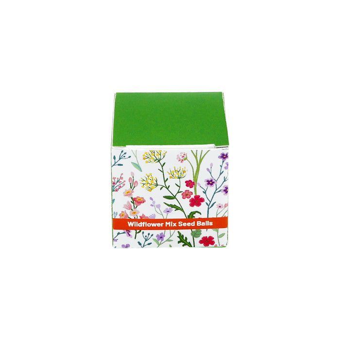 'Grow Green' Wildflower Seed Balls | Pollinator Flower Mix (2 Count)
