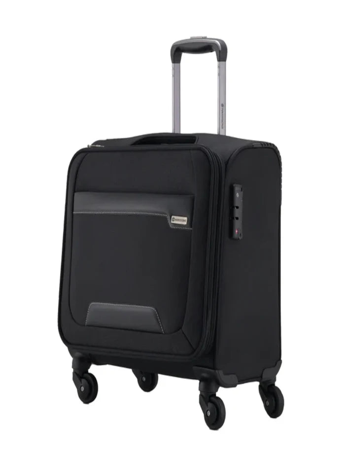 Harrison Bags Columbus Compact 41L Cabin Size Luggage Bag Midnight Black