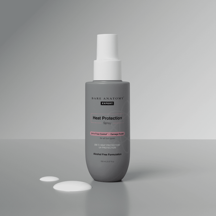 Heat Protection Hair Spray With 230°C Thermal Protection & Frizz Control - 150 ml