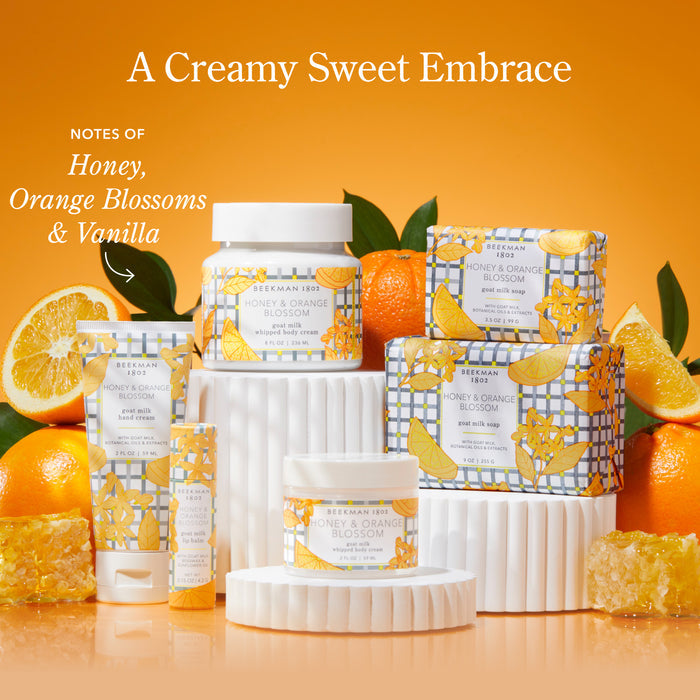 Honey & Orange Blossom 3-Pack Palm-Sized Bar Soap Set