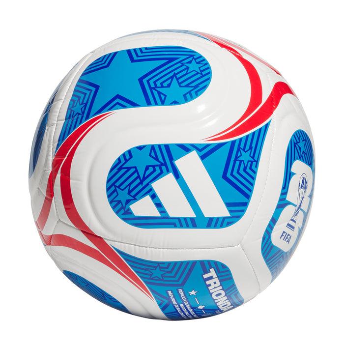 Host Nations Americana Club ball, white with blue star graphics and red swoosh lines