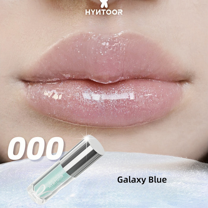 HYNTOOR Future Planet Shimmer Mirror Lip Gloss #000 Galaxy Blue T4780