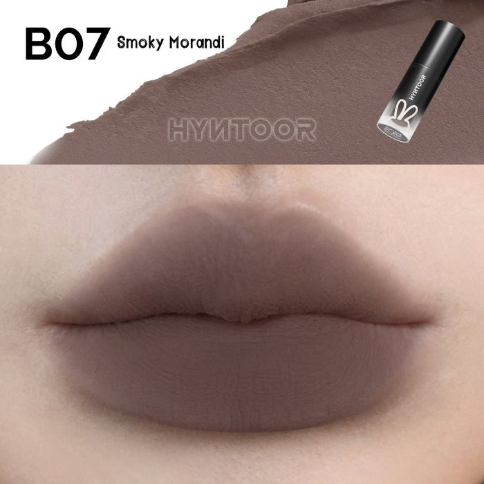 HYNTOOR Velvet Matte Lip Mud #B07 Smoky Morandi T5211