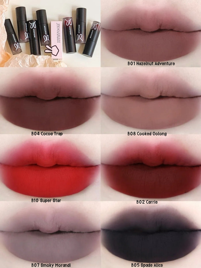 HYNTOOR Velvet Matte Lip Mud #B07 Smoky Morandi T5211